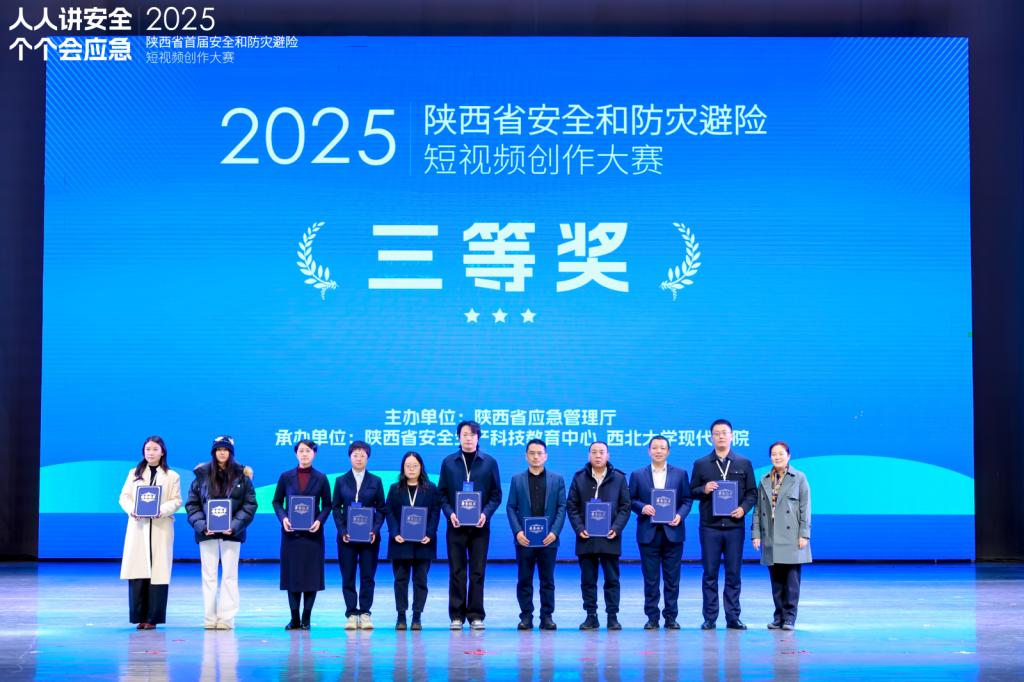 集团荣获“安全和防灾避险短视频创作大赛”三等奖